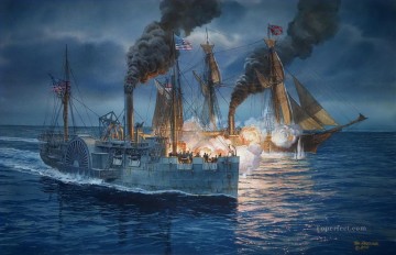 modern warship American Oil Paintings